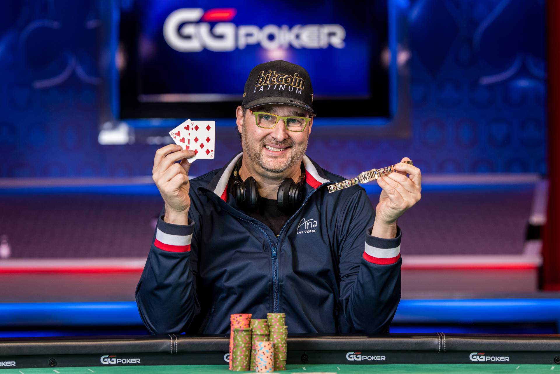 Rekord Phil Hellmuth gewinnt sein 16. WSOPBracelet PokerZeit